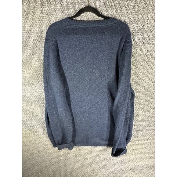 Banana Republic Merino Wool Crew Neck Pullover Sweater / Dark Blue / Men's XL - Picture 7 of 7